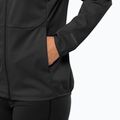 Dámska softshellová bunda Jack Wolfskin Feldberg Hoody black 4