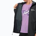 Dámska softshellová bunda Jack Wolfskin Feldberg Hoody black 5