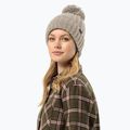 Dámska zimná čiapka Jack Wolfskin Highloft Knit dusty grey 2