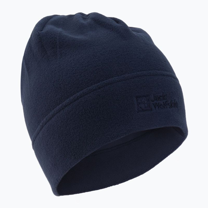 Jack Wolfskin Real Stuff fleecová zimná čiapka navy blue 1909852 2